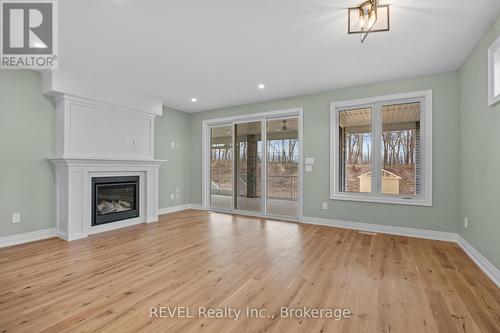 Lot 1 Anchor Road, Thorold (561 - Port Robinson), ON - Indoor Photo Showing Living Room With Fireplace