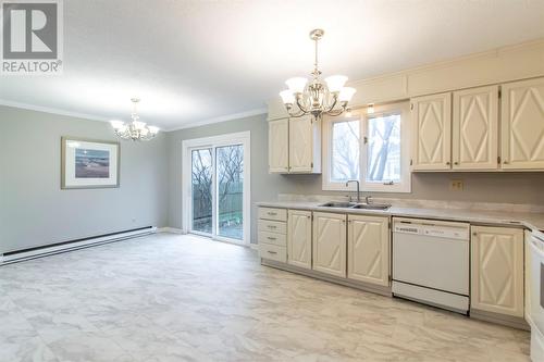 34 Mountbatten Drive, St. John'S, NL - Indoor Photo Showing Kitchen With Double Sink