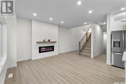 715 Kenaschuk Link, Saskatoon, SK - Indoor With Fireplace