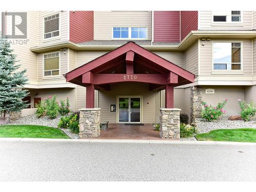 Front entrance to building - 2770 Auburn Road Unit# 201, West Kelowna, BC - Outdoor With Facade