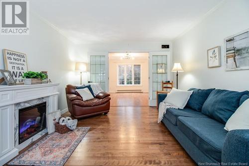 11 Southall Court, Fredericton, NB - Indoor Photo Showing Living Room With Fireplace