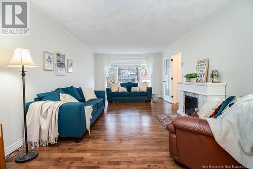 11 Southall Court, Fredericton, NB - Indoor Photo Showing Living Room With Fireplace