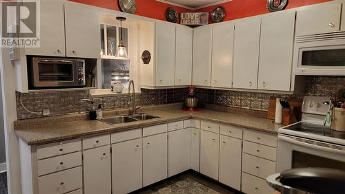 553 Nelson St, Sault Ste Marie, ON - Indoor Photo Showing Kitchen With Double Sink