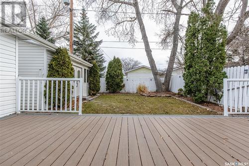 1145 Bogue Avenue, Moose Jaw, SK - Outdoor With Deck Patio Veranda