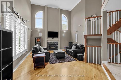 26 Farmhouse Road, London, ON - Indoor With Fireplace