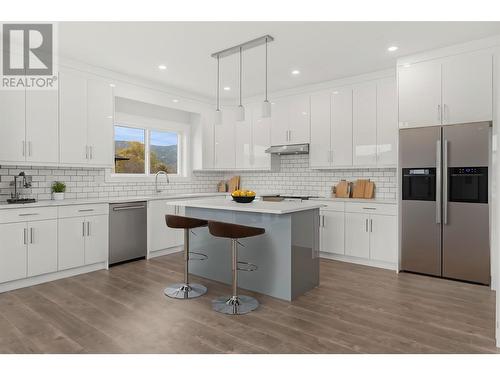 2217 Heitman Street, Enderby, BC - Indoor Photo Showing Kitchen With Upgraded Kitchen