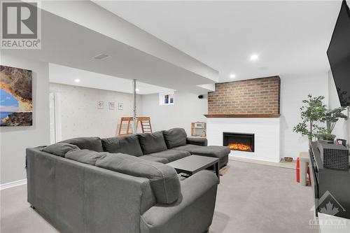 155 Dunlop Crescent, Russell, ON - Indoor With Fireplace