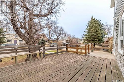 121 Lillooet Street E, Moose Jaw, SK - Outdoor With Deck Patio Veranda