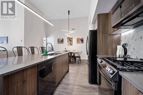 1130 Sun Peaks Road Unit# 302, Kamloops, BC - Indoor Photo Showing Kitchen With Double Sink With Upgraded Kitchen