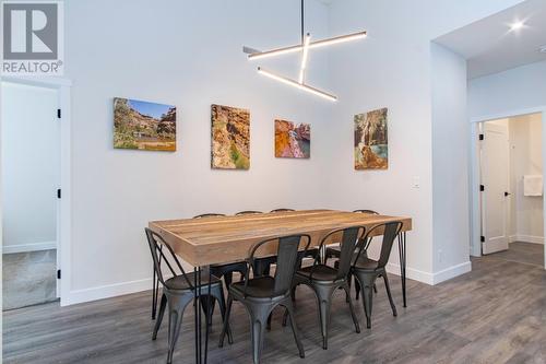 1130 Sun Peaks Road Unit# 302, Kamloops, BC - Indoor Photo Showing Dining Room