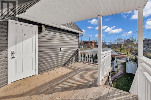 561 Riverside Drive East, Windsor, ON - Outdoor With Deck Patio Veranda With Exterior