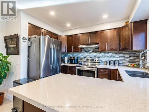 20 - 2 Sir Lou Drive, Brampton, ON - Indoor Photo Showing Kitchen With Double Sink