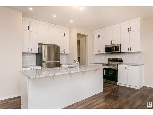 20516 22 Ave Nw, Edmonton, AB - Indoor Photo Showing Kitchen With Upgraded Kitchen