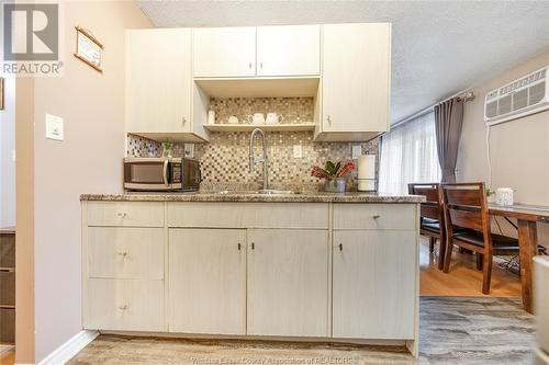 3936 Wyandotte Street East Unit# 709, Windsor, ON - Indoor Photo Showing Kitchen