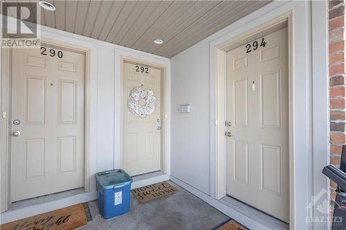 Entrance door - 294 Espin Heights, Ottawa, ON - Outdoor With Exterior