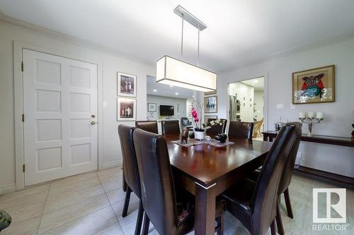 #4 14812 45 Av Nw, Edmonton, AB - Indoor Photo Showing Dining Room