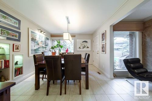 #4 14812 45 Av Nw, Edmonton, AB - Indoor Photo Showing Dining Room