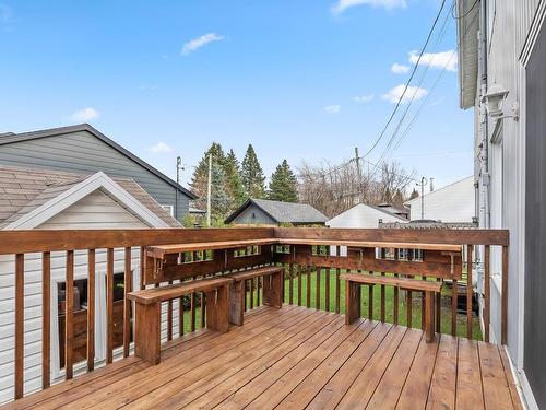 Backyard - 1667  - 1669 Rue Du Safran, L'Ancienne-Lorette, QC - Outdoor With Deck Patio Veranda With Exterior