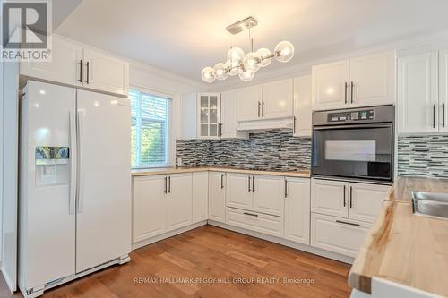 15 Herrell Avenue, Barrie, ON - Indoor Photo Showing Kitchen With Double Sink With Upgraded Kitchen