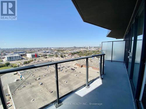 2002 - 36 Zorra Street, Toronto, ON - Outdoor With Balcony With View With Exterior