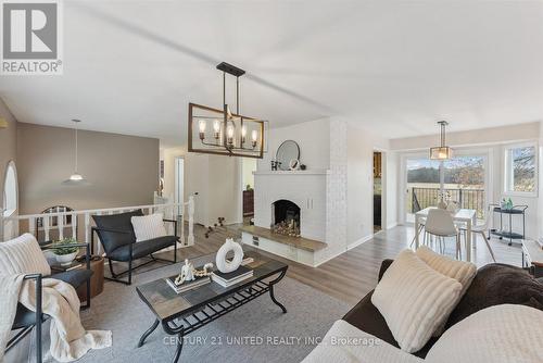 1434 Hwy 7A, Kawartha Lakes (Bethany), ON - Indoor Photo Showing Living Room With Fireplace