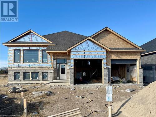 View of property under construction - 282 Ridge Street, Port Elgin, ON - Outdoor With Facade