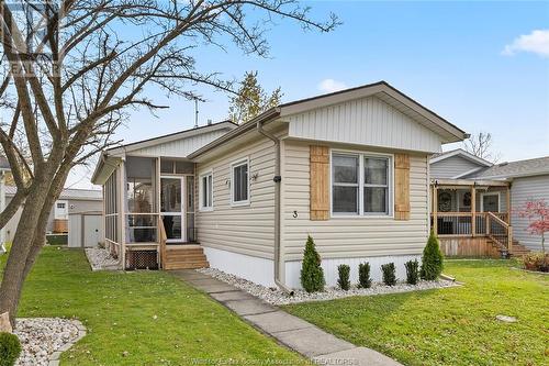 3 Lilac Court, Mcgregor, ON - Outdoor With Facade