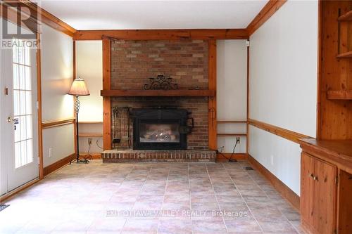 2062 Richmond Road, Beckwith, ON - Indoor Photo Showing Living Room With Fireplace