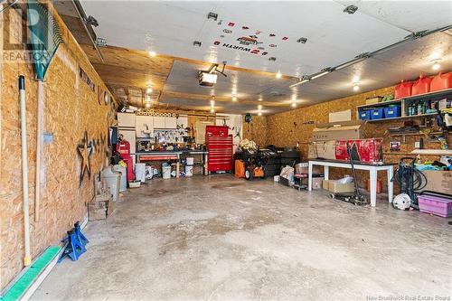 21 Maplehurst, Salisbury, NB - Indoor Photo Showing Garage