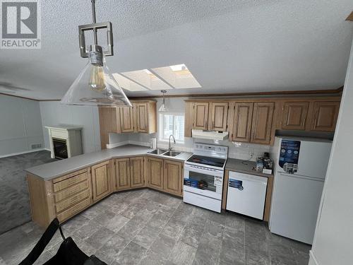 55 1000 Inverness Road, Prince George, BC - Indoor Photo Showing Kitchen With Double Sink