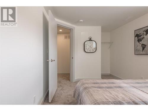 Downstairs bedroom belonging to the main floor suite - 3600 13 Street, Vernon, BC 