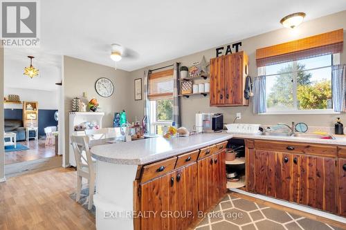 23-25 Duncan Street, Quinte West, ON - Indoor Photo Showing Kitchen With Double Sink