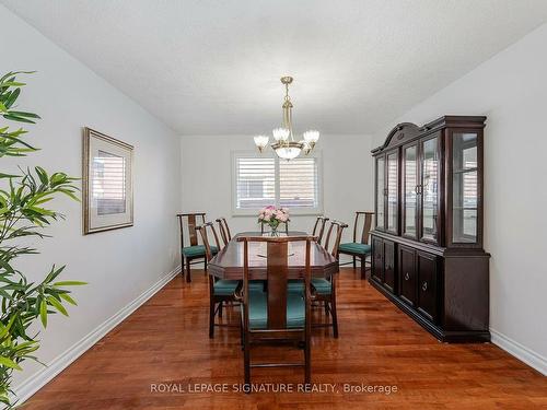 36 Smye Crt, Brampton, ON - Indoor Photo Showing Dining Room