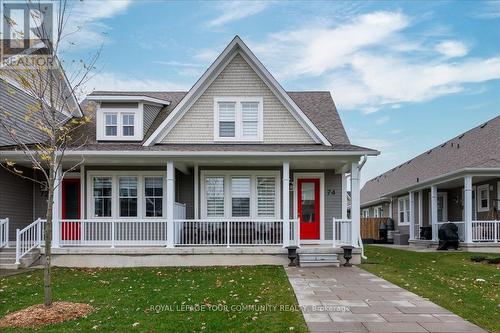 74 Discovery Trail, Midland, ON - Outdoor With Deck Patio Veranda With Facade