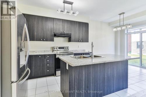 6 Mclaren Avenue, Brantford, ON - Indoor Photo Showing Kitchen With Stainless Steel Kitchen With Double Sink