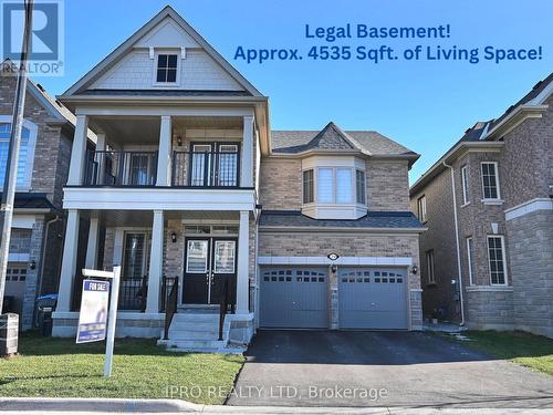 29 Junior Road, Brampton, ON - Outdoor With Balcony With Facade