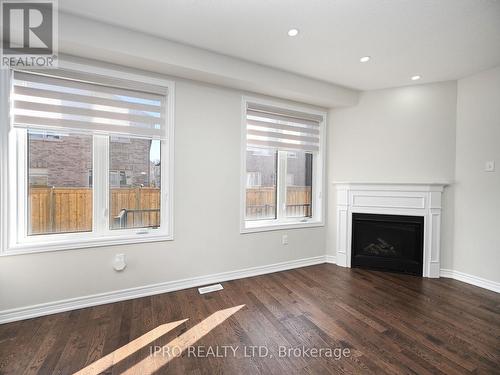 29 Junior Road, Brampton, ON - Indoor Photo Showing Living Room With Fireplace