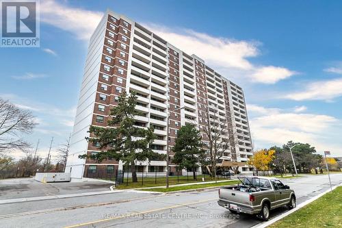 508 - 101 Prudential Drive, Toronto, ON - Outdoor With Balcony With Facade