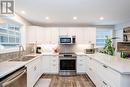 33 Frank Street, Wasaga Beach, ON  - Indoor Photo Showing Kitchen With Double Sink With Upgraded Kitchen 