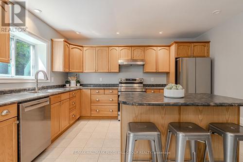 2994 Wasdell Falls Road, Severn, ON - Indoor Photo Showing Kitchen With Double Sink