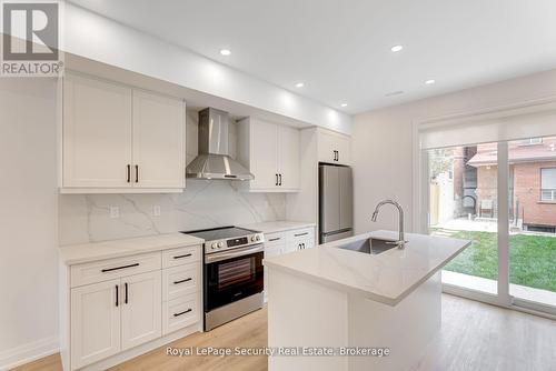 Lane - 706 Gladstone Avenue, Toronto, ON - Indoor Photo Showing Kitchen With Stainless Steel Kitchen With Upgraded Kitchen