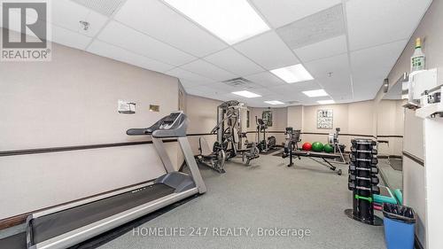 1104 - 330 Mill Street S, Brampton, ON - Indoor Photo Showing Gym Room