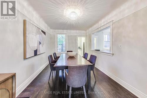 33 Hampton Avenue, Toronto, ON - Indoor Photo Showing Dining Room