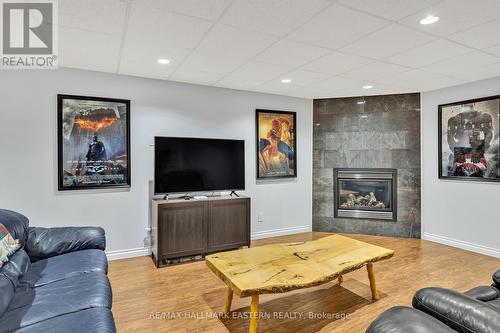 1240 Wildlark Drive, Peterborough (Monaghan), ON - Indoor Photo Showing Living Room With Fireplace