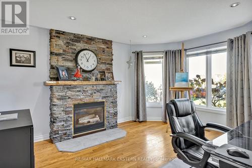 1240 Wildlark Drive, Peterborough (Monaghan), ON - Indoor Photo Showing Living Room With Fireplace