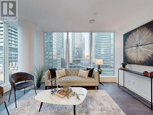 1204 - 15 Mercer Street, Toronto, ON - Indoor Photo Showing Living Room