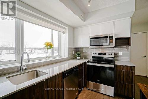 503 - 1127 Cooke Boulevard, Burlington, ON - Indoor Photo Showing Kitchen With Stainless Steel Kitchen With Upgraded Kitchen