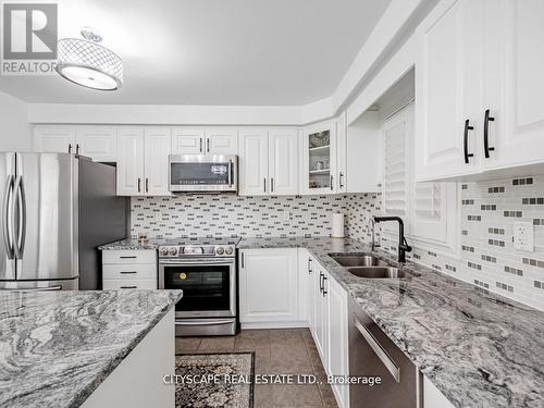 839 Etherington Way, Milton, ON - Indoor Photo Showing Kitchen With Stainless Steel Kitchen With Double Sink With Upgraded Kitchen