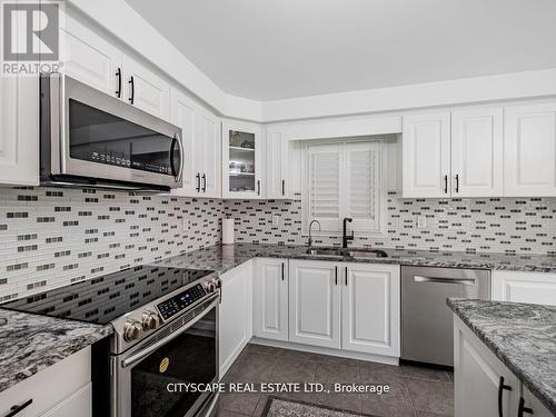 839 Etherington Way, Milton, ON - Indoor Photo Showing Kitchen With Stainless Steel Kitchen With Double Sink With Upgraded Kitchen