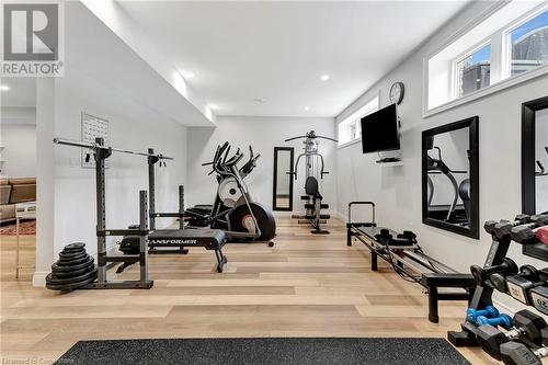 175 Oakhill Place, Ancaster, ON - Indoor Photo Showing Gym Room